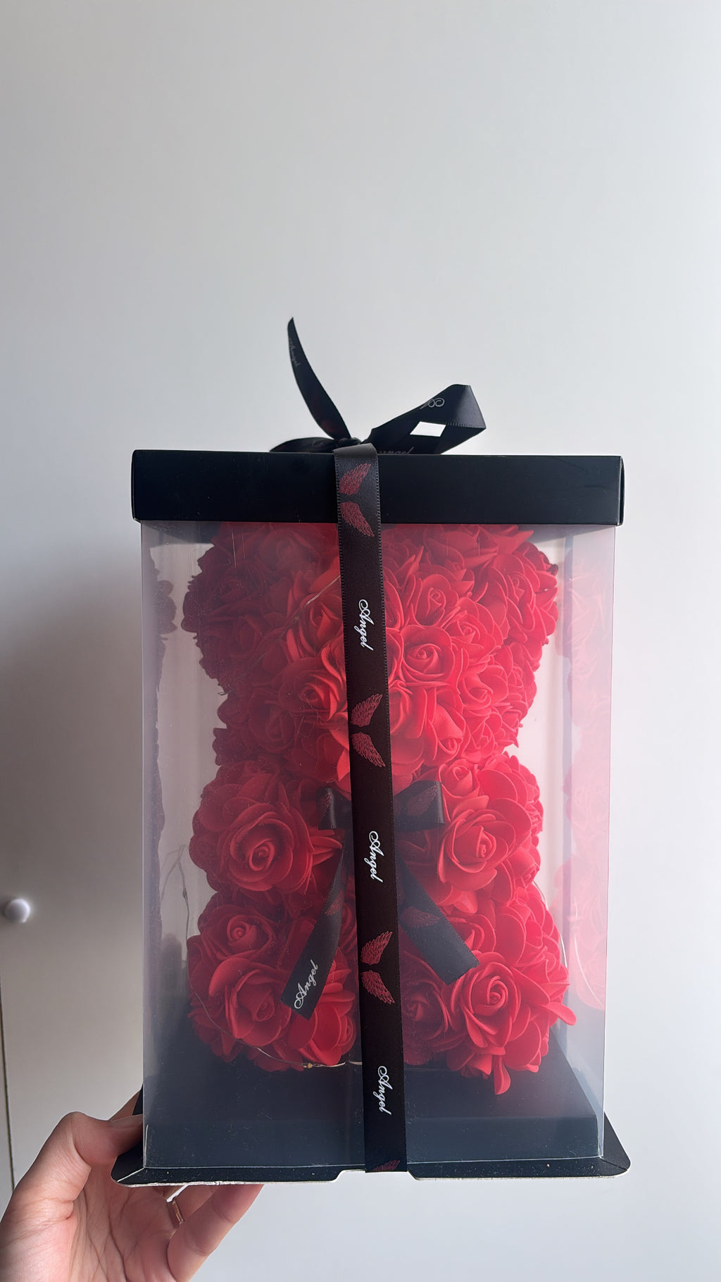 ROSES TEDDY BEAR RED