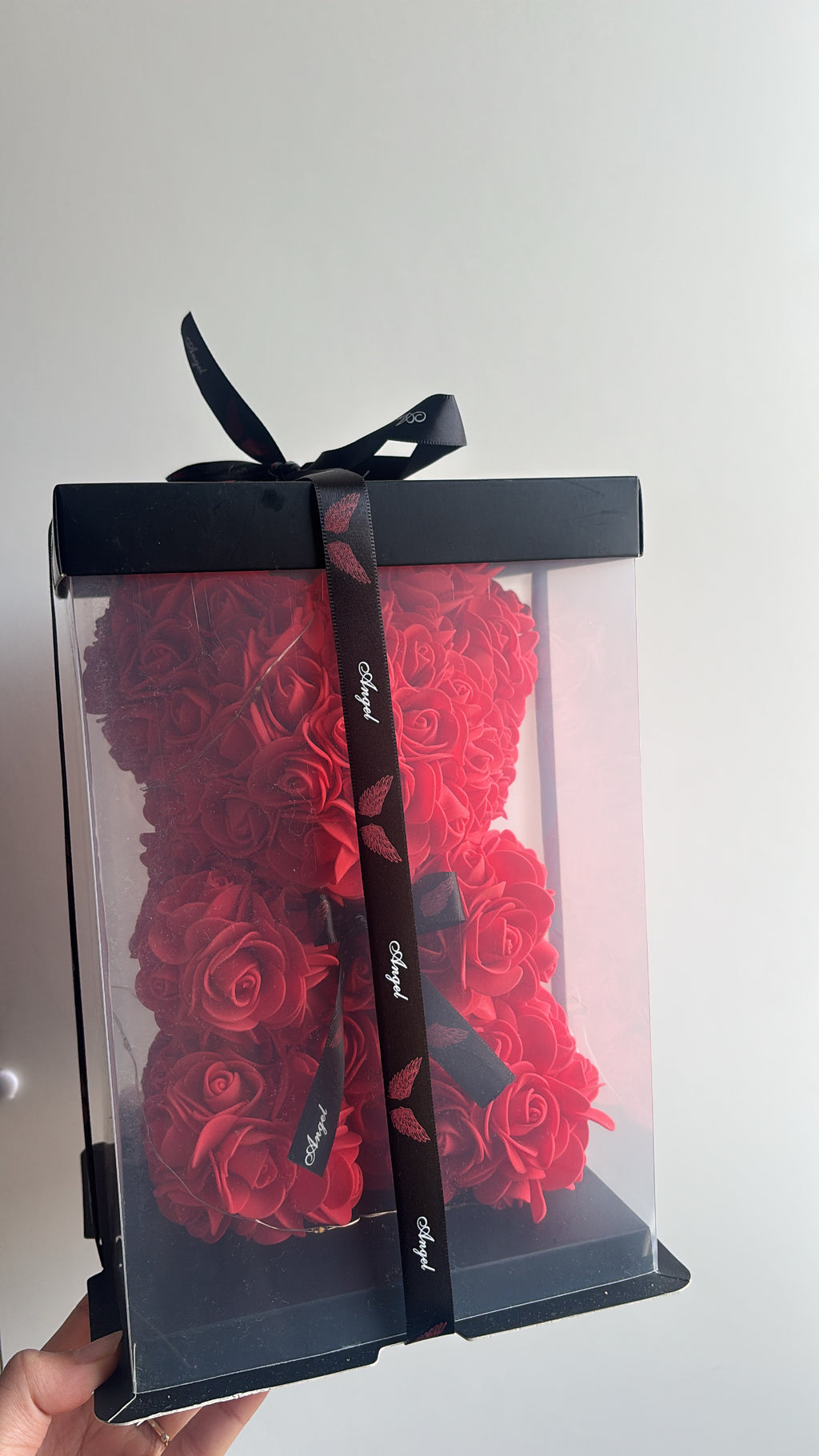 ROSES TEDDY BEAR RED